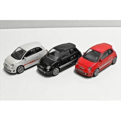 Mondo Koberec 55x110cm + 3 auta Fiat Abarth 500 - 1:43