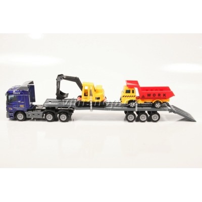 Mondo Motors nákladní auto s přívěsem - 1:65 ass