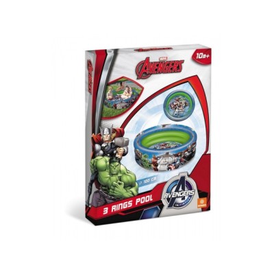 Nafukovací bazén Avengers 3 kruhy 100cm