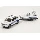 Model-Dacia Duster Security France + člun - 1:43 ass.