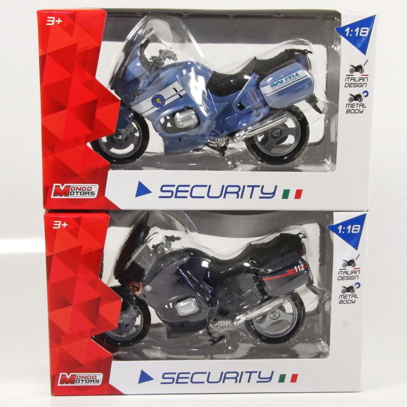 Motorky Security Italia - 1:18 ass