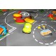 MotorTown - Omyvatelný hrací koberec + 1 auto MotorTown
