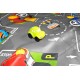 MotorTown - Omyvatelný hrací koberec + 1 auto MotorTown