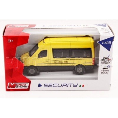 Model Auto Mini Bus -1:43 assort