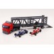 Model Truck Trailer a 2 formule 1:64 ass.