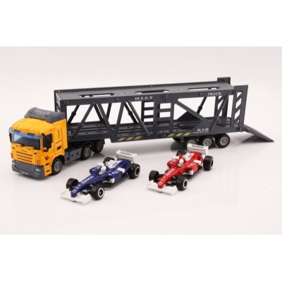 Model Truck Trailer a 2 formule 1:64 ass.