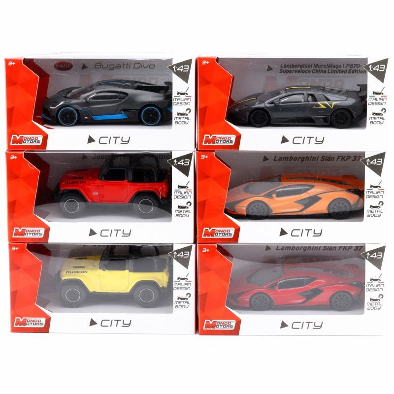 Modelová auta MondoMotors - Speed Collection - 1:43 ass.