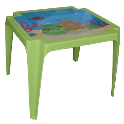 Sada 2 židličky a stoleček OCEAN - zelená