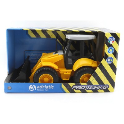Traktor s radlicí a lžící 41 cm