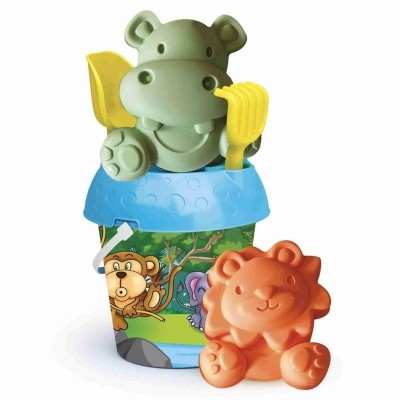 Kyblík sada na písek prům.18cm SAFARI