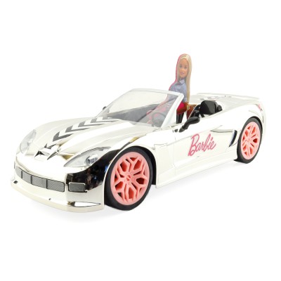 RC - Barbie Dream car 2,4 Ghz silver Chrome